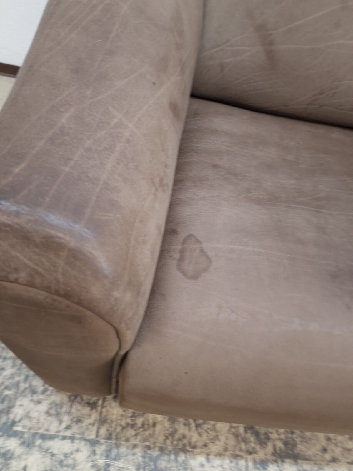 De Sede DS ds 47 Designersofa Ledersofa Desede Neckleder Dickes LederCouch #0361-De Sede-JSFurniture