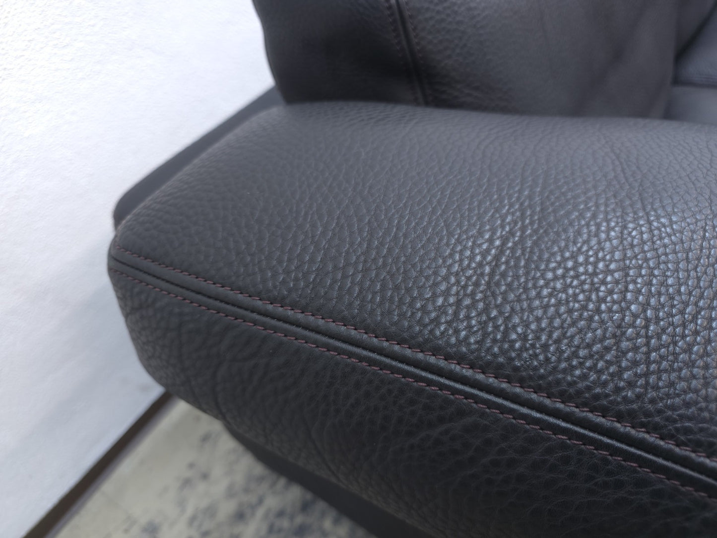 De Sede DS17 Designersofa Anthrazit WK Wohnen Zweisitzer-De Sede-JSFurniture
