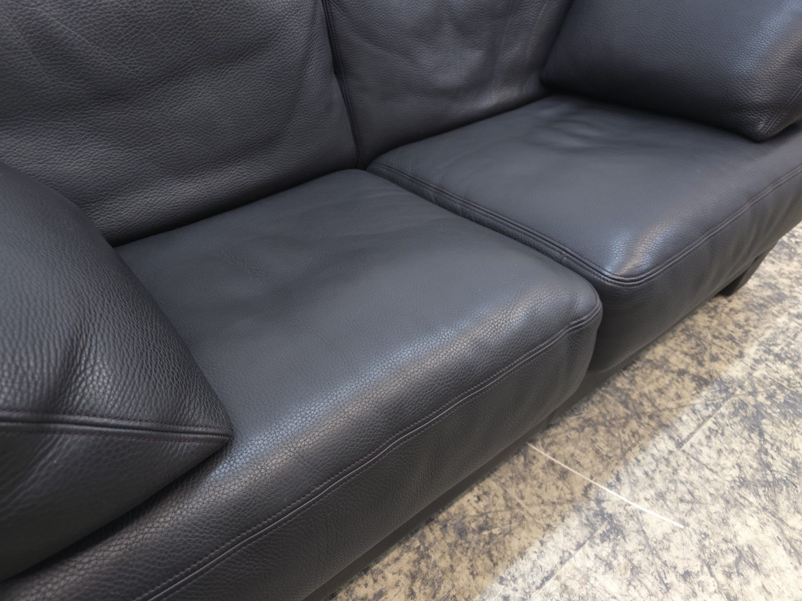 De Sede DS17 Designersofa Anthrazit WK Wohnen Zweisitzer-De Sede-JSFurniture