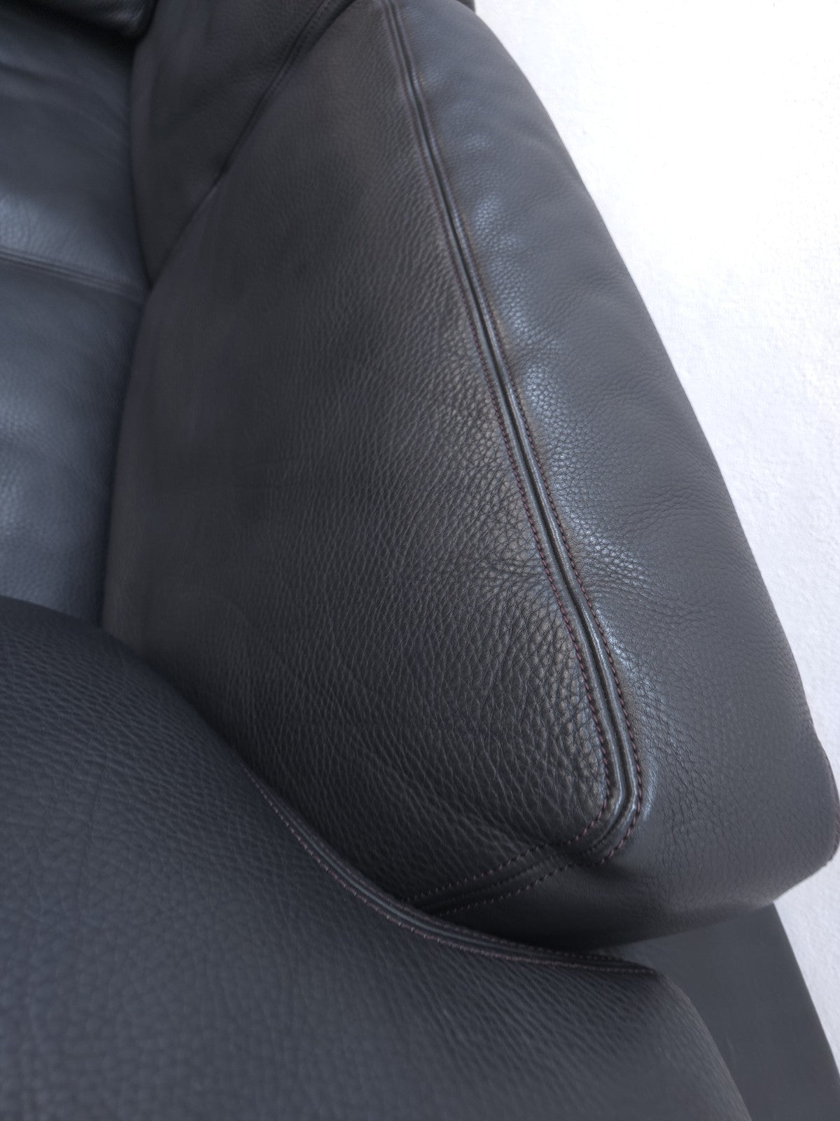 De Sede DS17 Designersofa Anthrazit WK Wohnen Zweisitzer-De Sede-JSFurniture