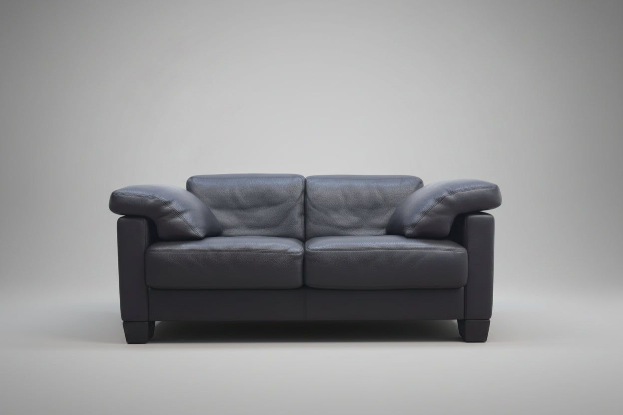 De Sede DS17 Designersofa Anthrazit WK Wohnen Zweisitzer-De Sede-JSFurniture