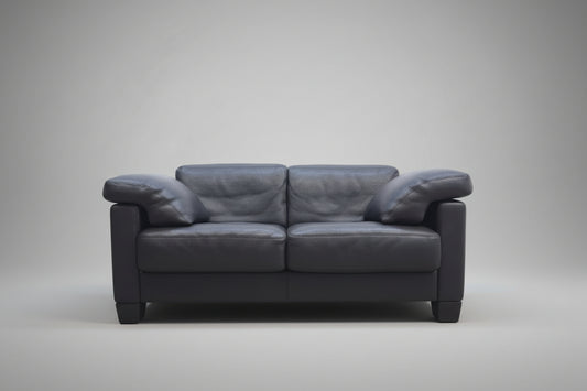 De Sede DS17 Designersofa Anthrazit WK Wohnen Zweisitzer-De Sede-JSFurniture