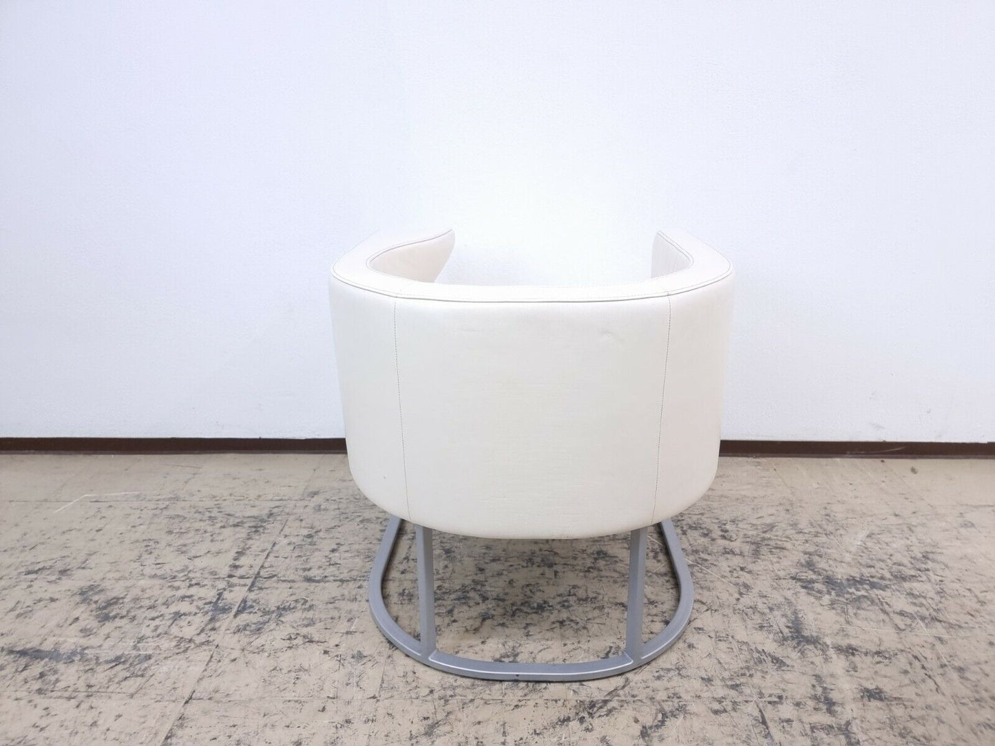 De Sede Ds 207 Sessel Designersessel Echtledersessel in Farbe cremeweiß #0012-De Sede-JSFurniture