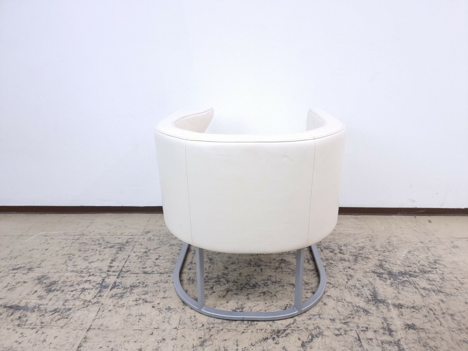 De Sede Ds 207 Sessel Designersessel Echtledersessel in Farbe cremeweiß #0012-De Sede-JSFurniture