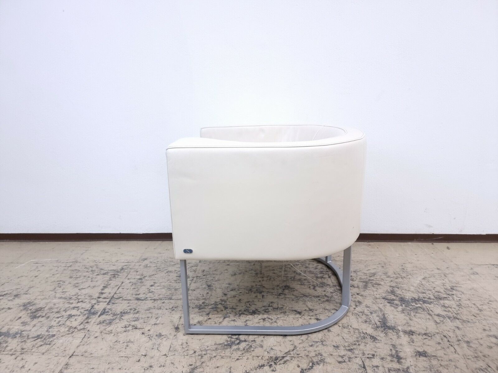 De Sede Ds 207 Sessel Designersessel Echtledersessel in Farbe cremeweiß #0012-De Sede-JSFurniture