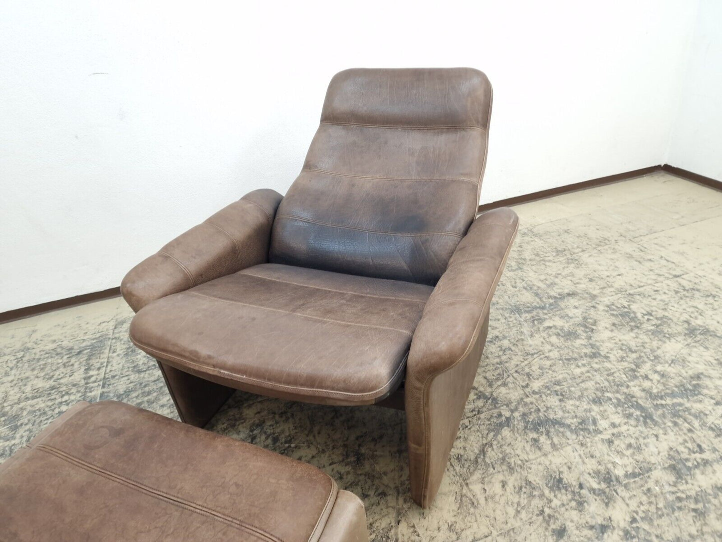 De Sede Ds 50 Designer Sessel Hocker Echtledersessel Chair Relaxsessel #0497-De Sede-JSFurniture