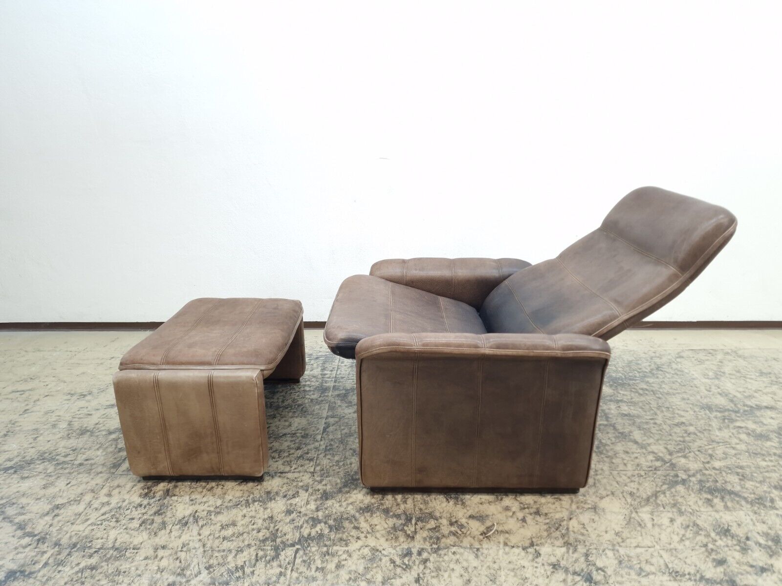 De Sede Ds 50 Designer Sessel Hocker Echtledersessel Chair Relaxsessel #0497-De Sede-JSFurniture