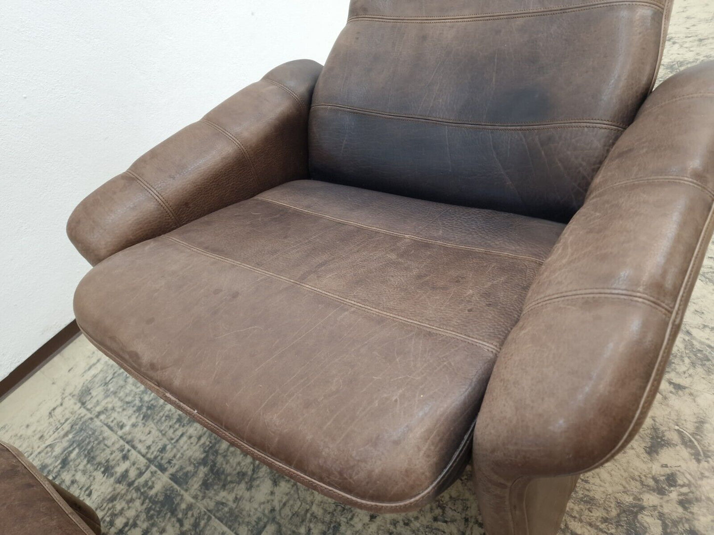 De Sede Ds 50 Designer Sessel Hocker Echtledersessel Chair Relaxsessel #0497-De Sede-JSFurniture
