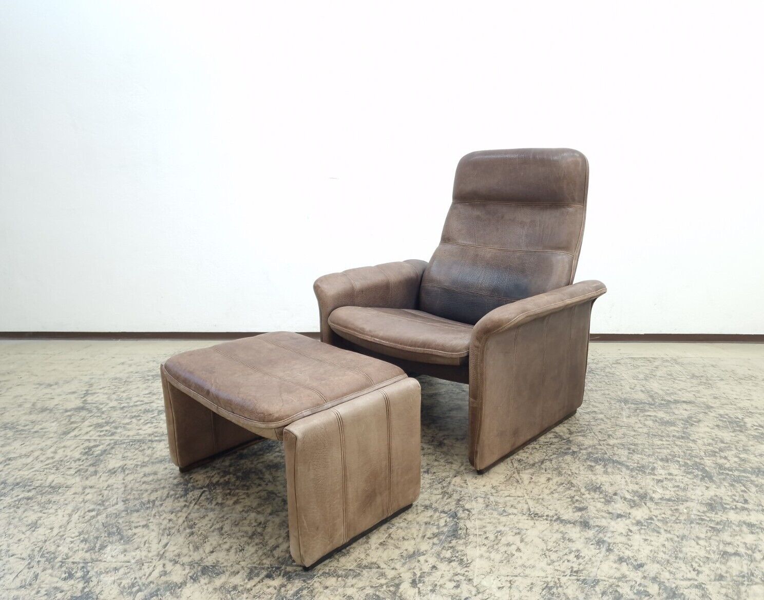 De Sede Ds 50 Designer Sessel Hocker Echtledersessel Chair Relaxsessel #0497-De Sede-JSFurniture