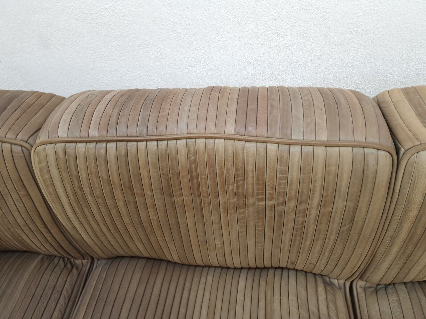 De Sede Ernst Lüthy Dreisitzer Selten Designersofa Sessel Ledersofa SOFA Leder-De Sede-JSFurniture