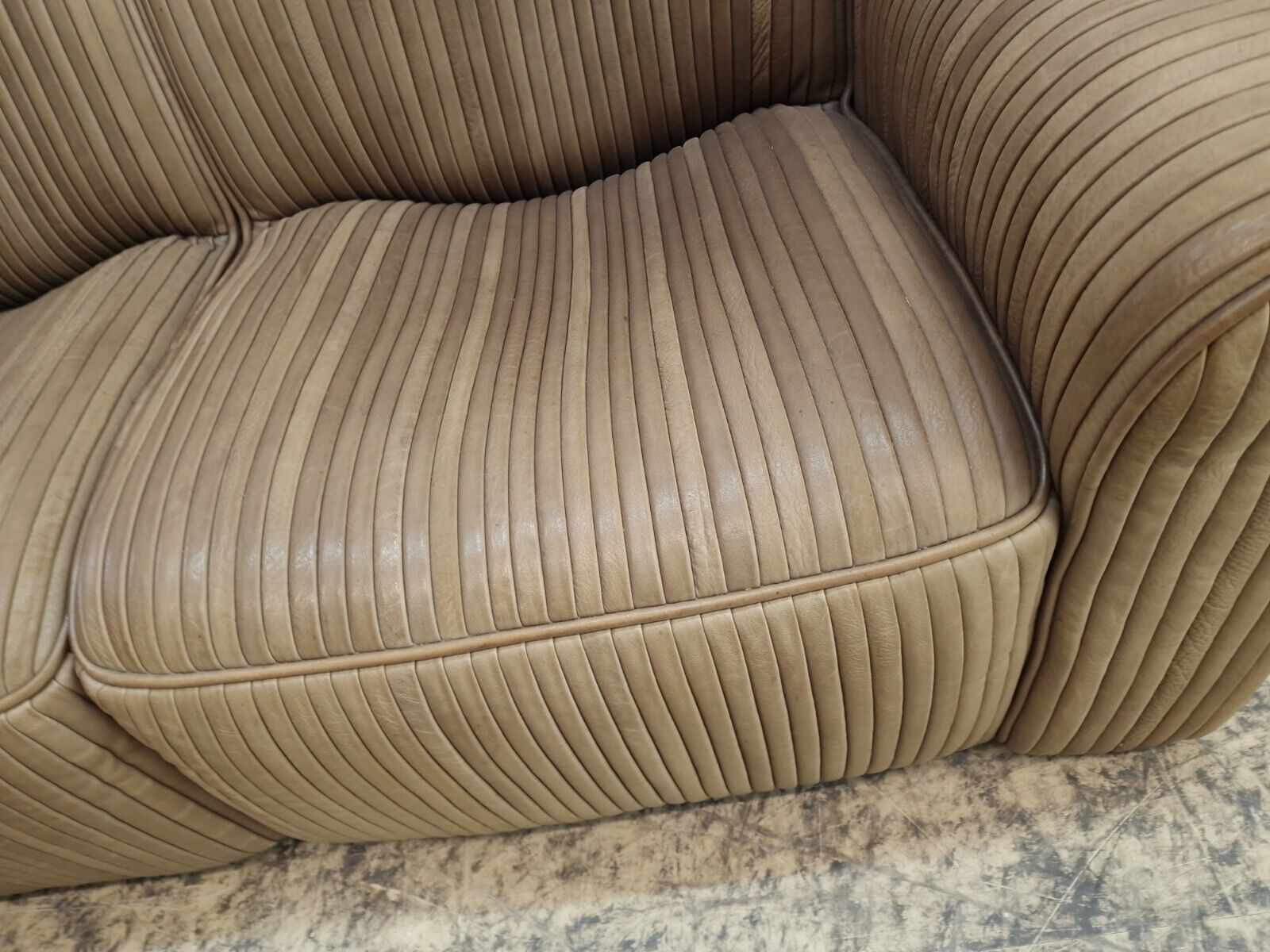 De Sede Ernst Lüthy Dreisitzer Selten Designersofa Sessel Ledersofa SOFA Leder-De Sede-JSFurniture