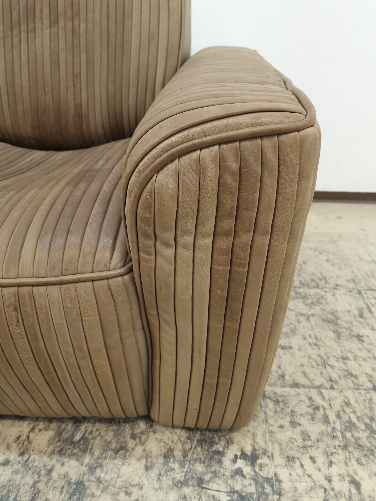 De Sede Ernst Lüthy Dreisitzer Selten Designersofa Sessel Ledersofa SOFA Leder-De Sede-JSFurniture