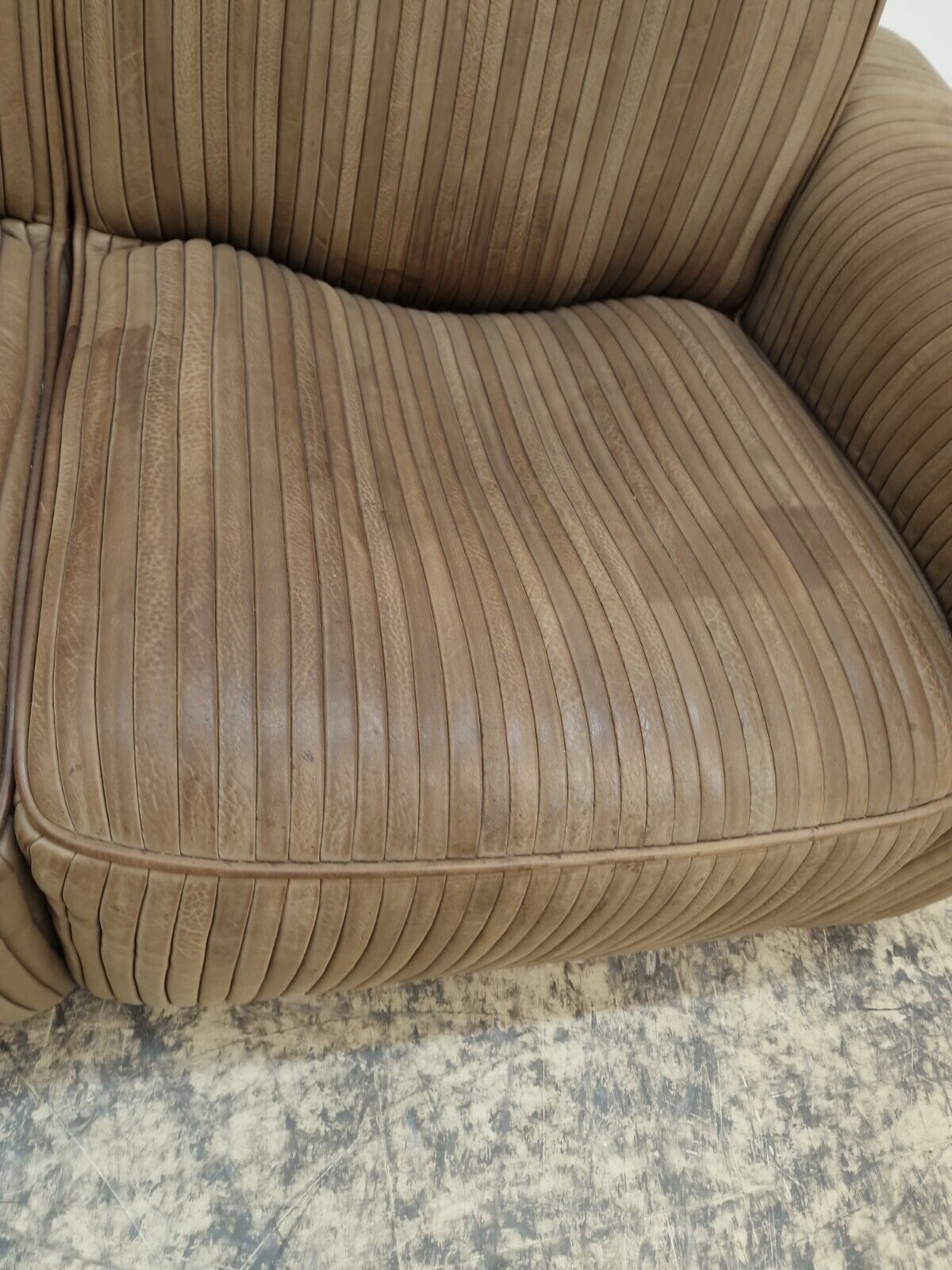 De Sede Ernst Lüthy Dreisitzer Selten Designersofa Sessel Ledersofa SOFA Leder-De Sede-JSFurniture