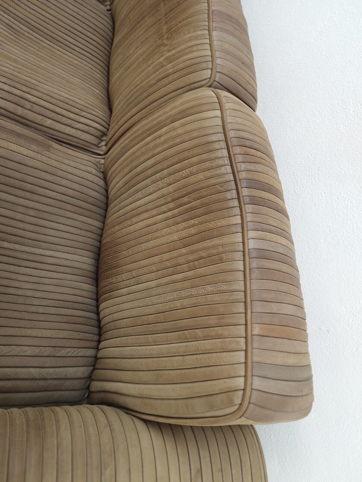 De Sede Ernst Lüthy Dreisitzer Selten Designersofa Sessel Ledersofa SOFA Leder-De Sede-JSFurniture