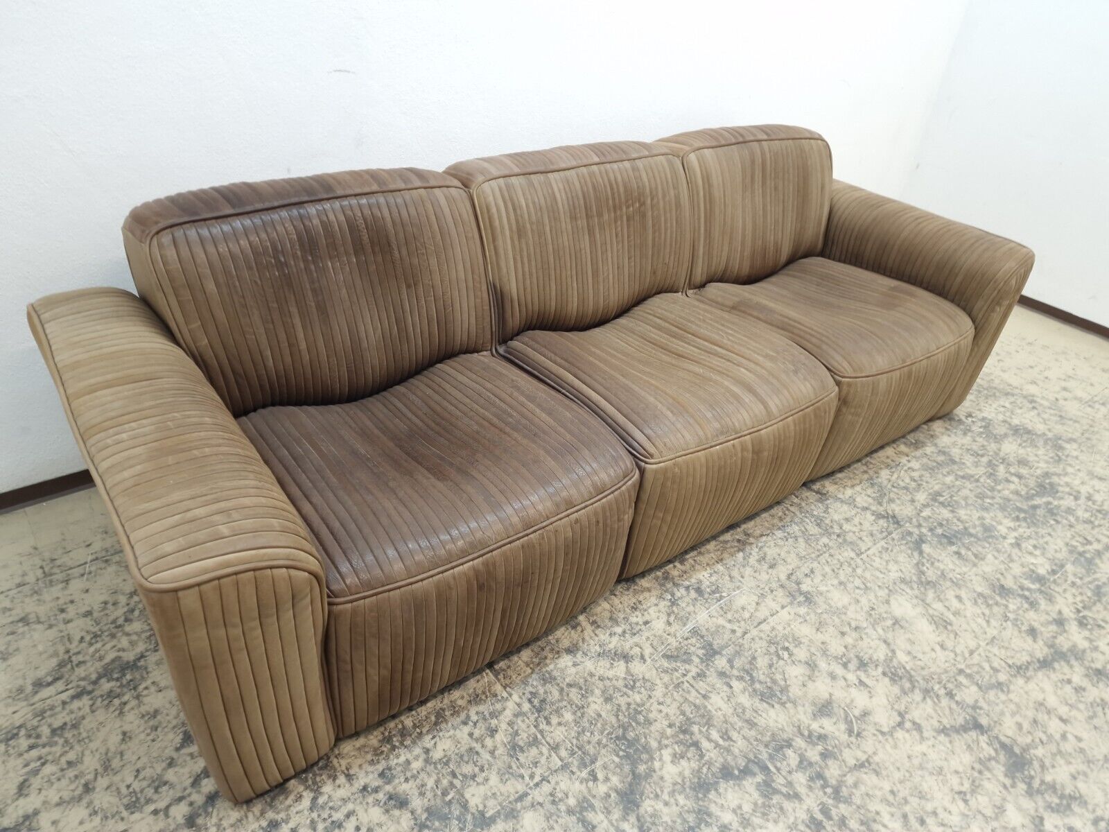 De Sede Ernst Lüthy Set Rare Selten Designersofa Sessel Ledersofa Chair Leder-De Sede-JSFurniture