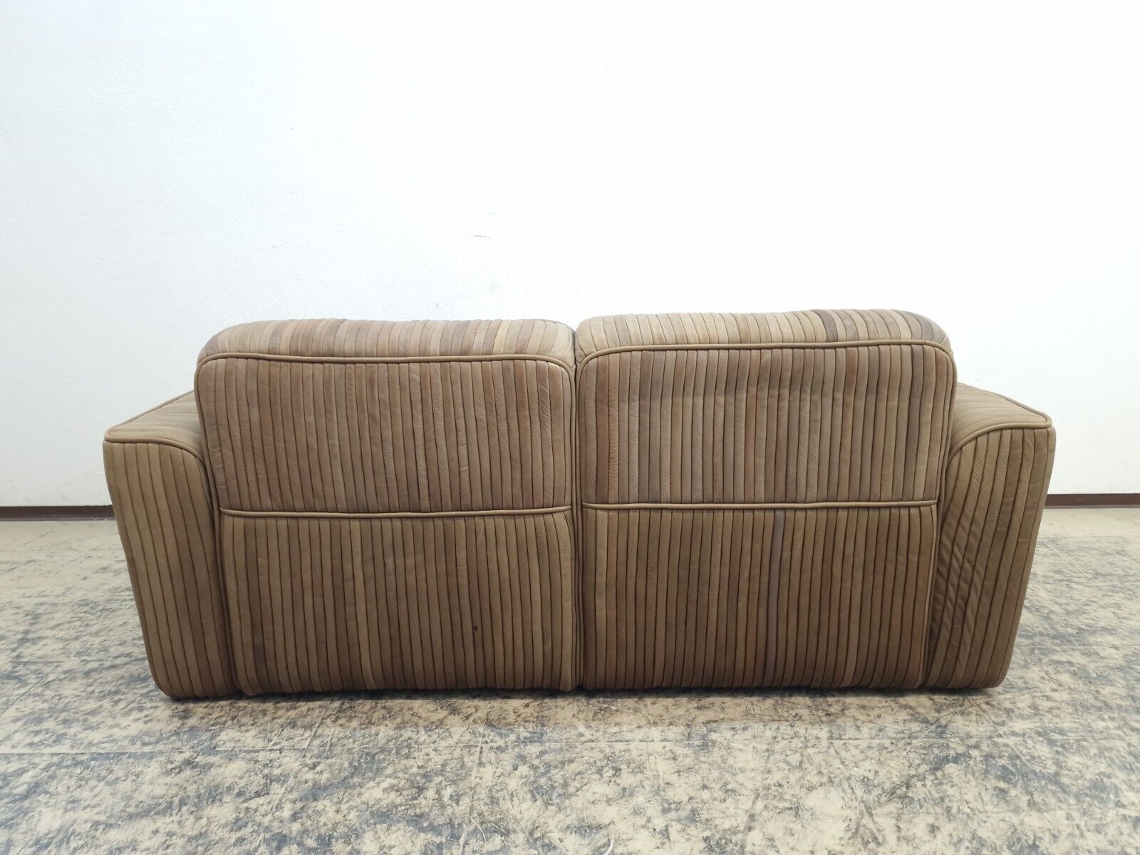 De Sede Ernst Lüthy Zweisitzer Selten Designersofa Sessel Ledersofa SOFA Leder-De Sede-JSFurniture