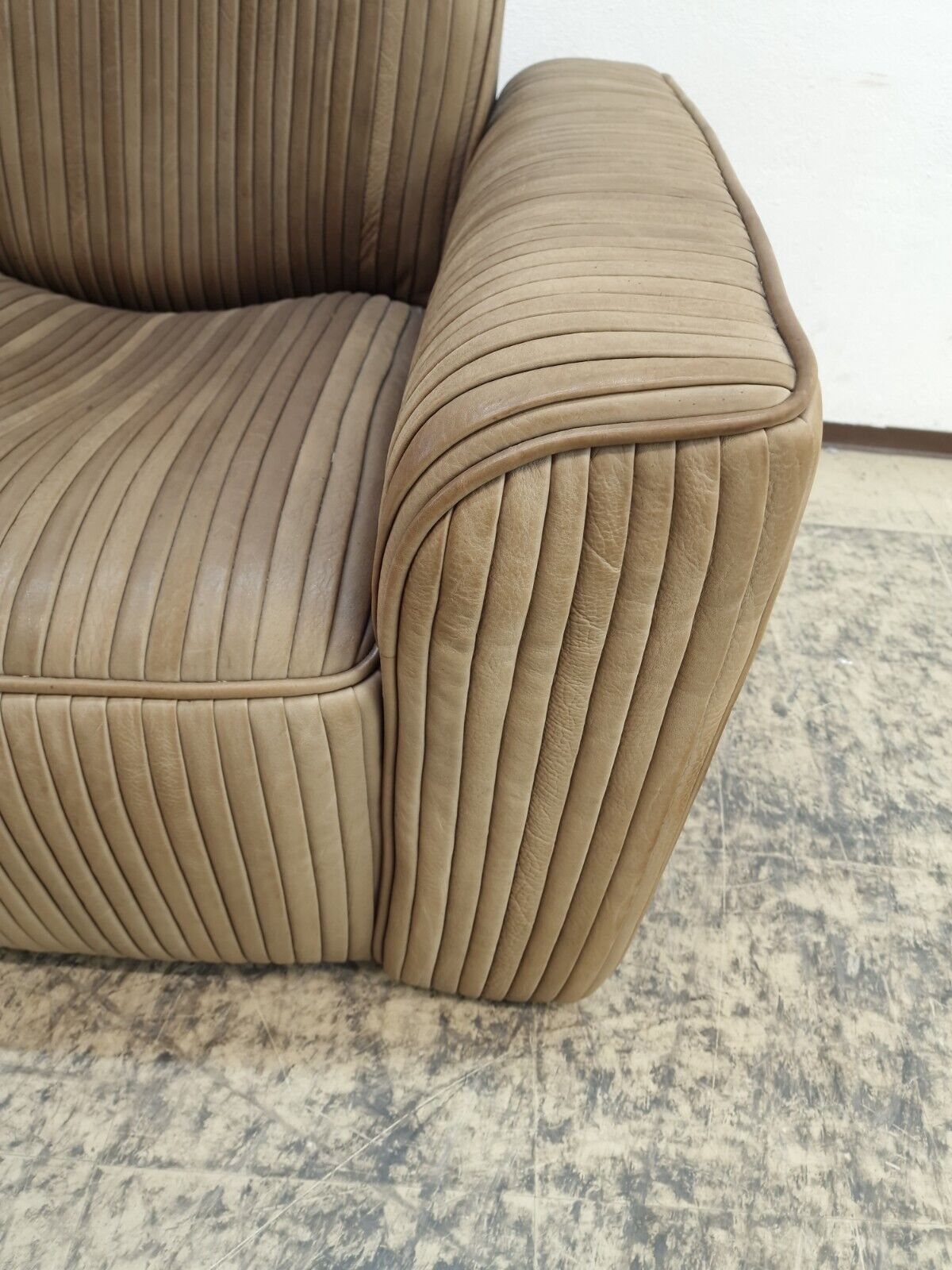 De Sede Ernst Lüthy Zweisitzer Selten Designersofa Sessel Ledersofa SOFA Leder-De Sede-JSFurniture