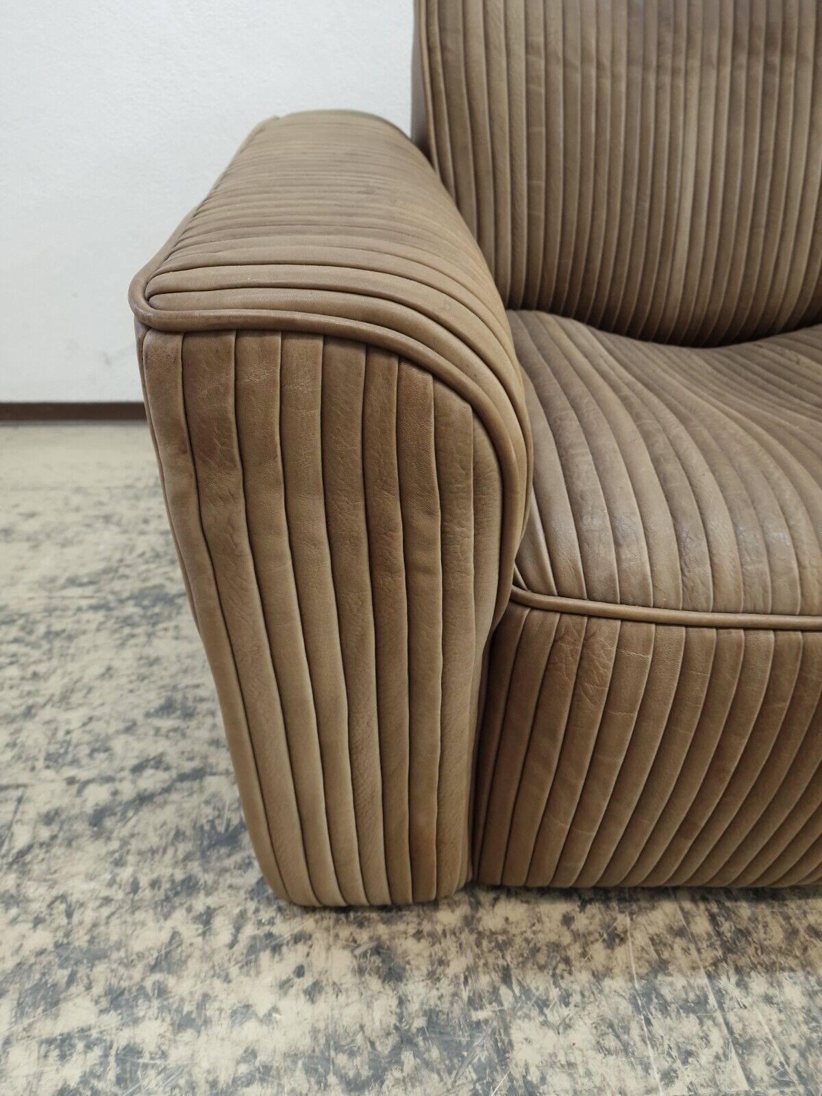 De Sede Ernst Lüthy Zweisitzer Selten Designersofa Sessel Ledersofa SOFA Leder-De Sede-JSFurniture