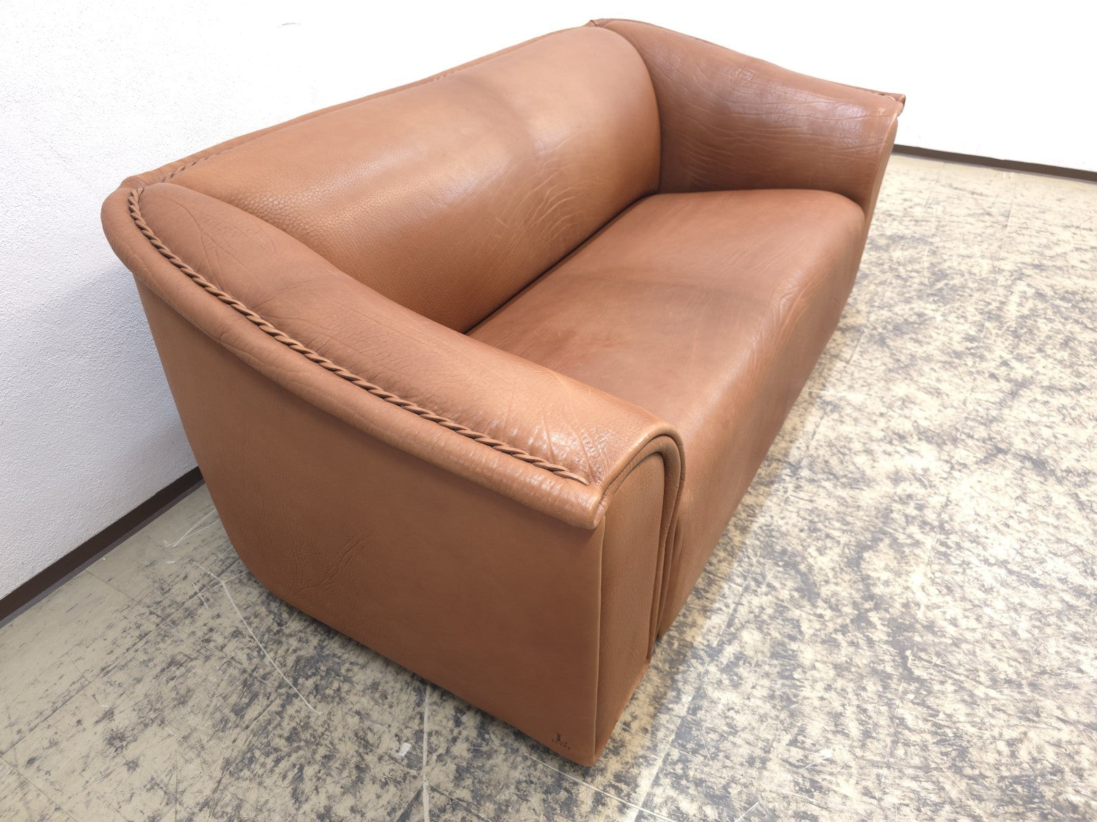 De Sede Leder Sofa – Ernst Lüthy, 70er Vintage-De Sede-JSFurniture