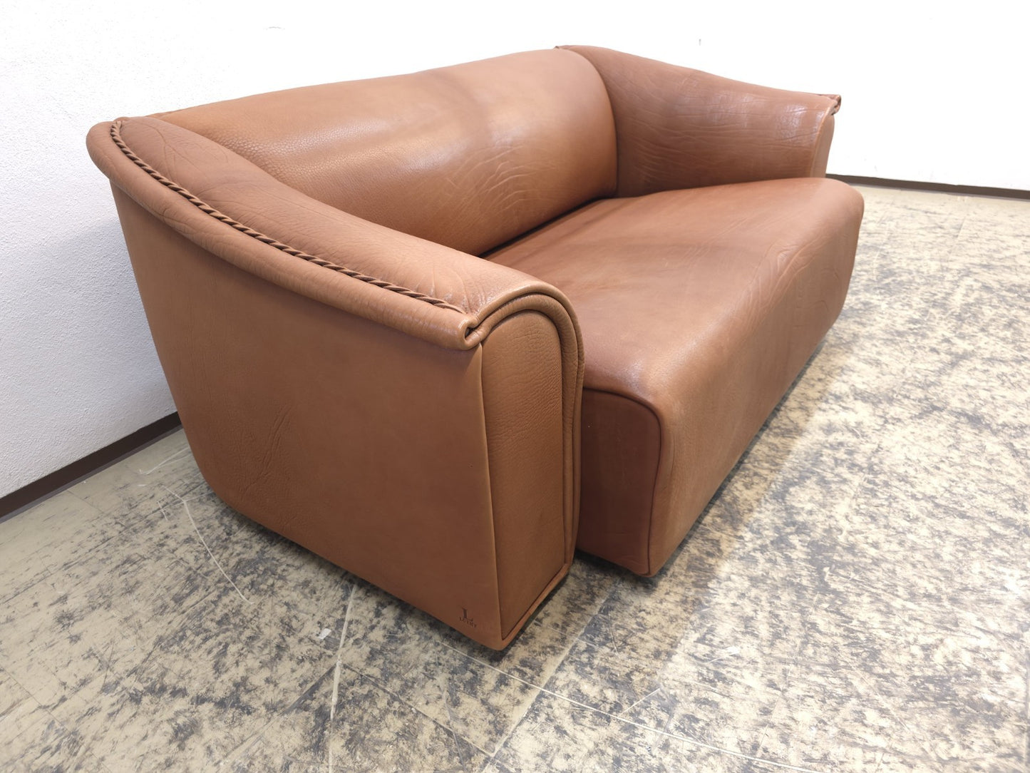 De Sede Leder Sofa – Ernst Lüthy, 70er Vintage-De Sede-JSFurniture