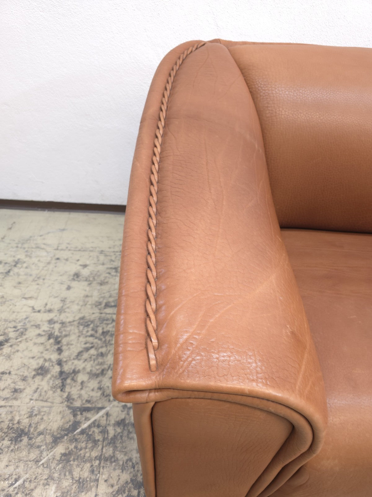 De Sede Leder Sofa – Ernst Lüthy, 70er Vintage-De Sede-JSFurniture