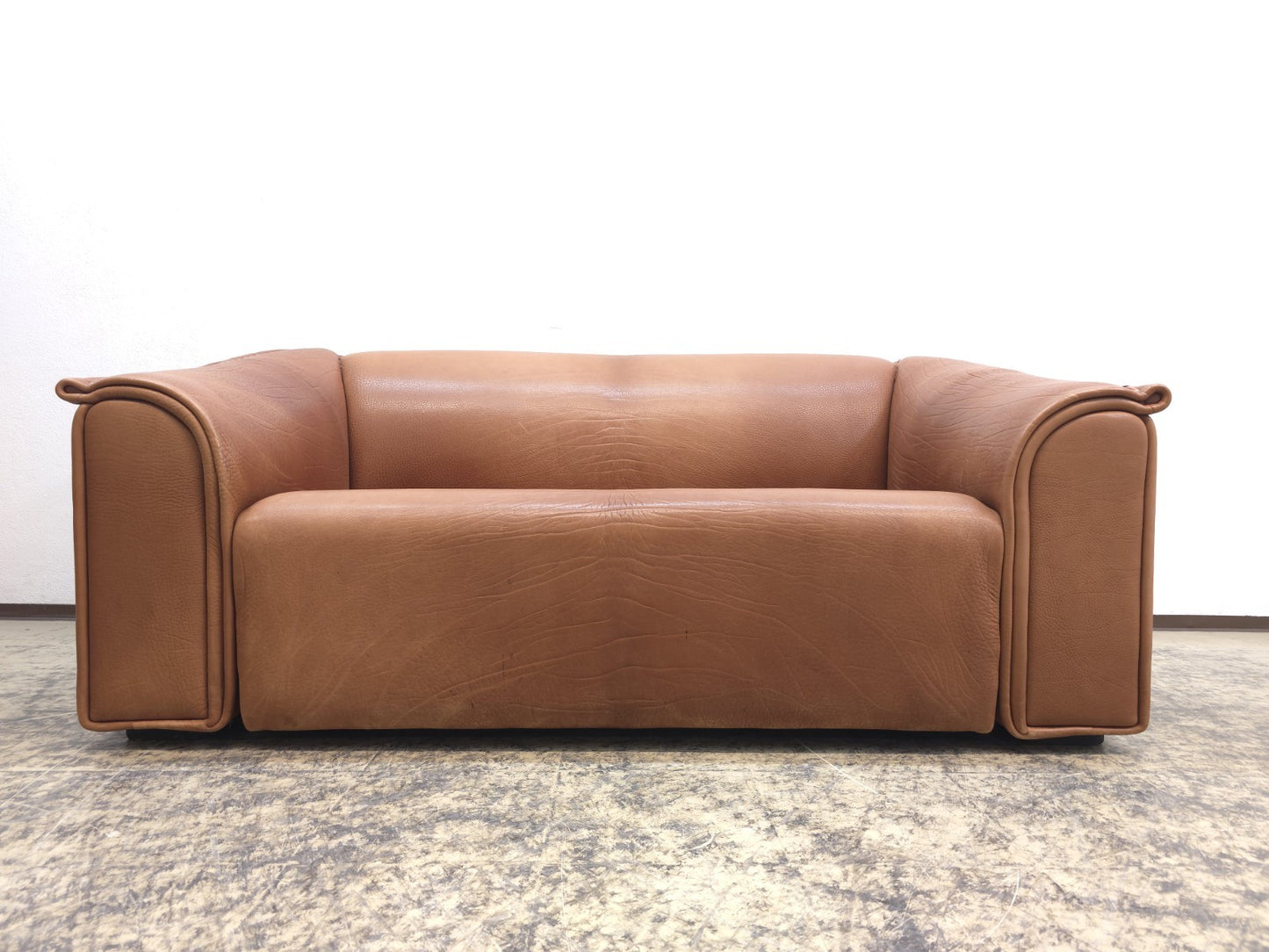De Sede Leder Sofa – Ernst Lüthy, 70er Vintage-De Sede-JSFurniture
