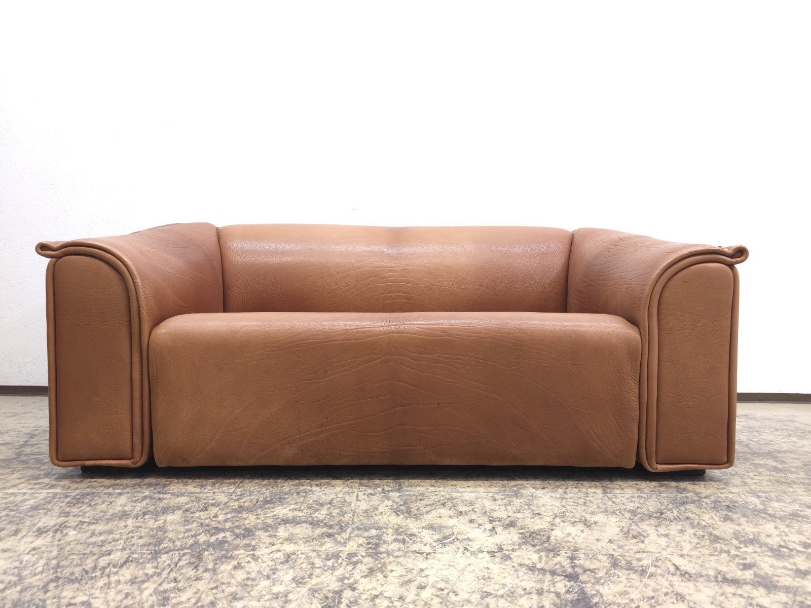 De Sede Leder Sofa – Ernst Lüthy, 70er Vintage-De Sede-JSFurniture