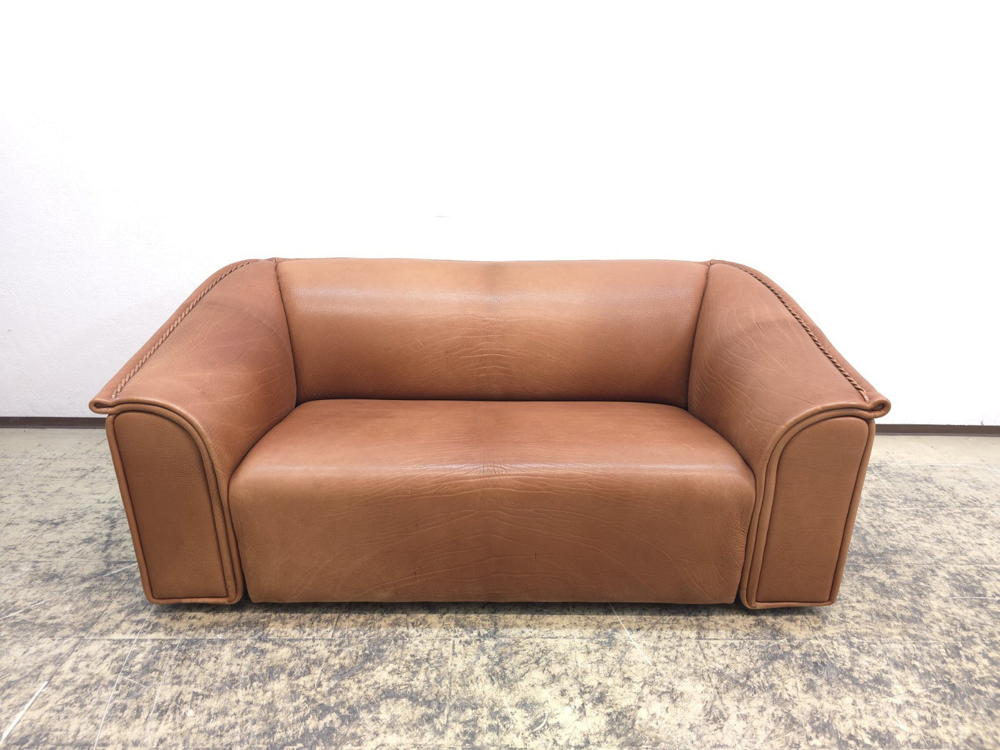 De Sede Leder Sofa – Ernst Lüthy, 70er Vintage-De Sede-JSFurniture