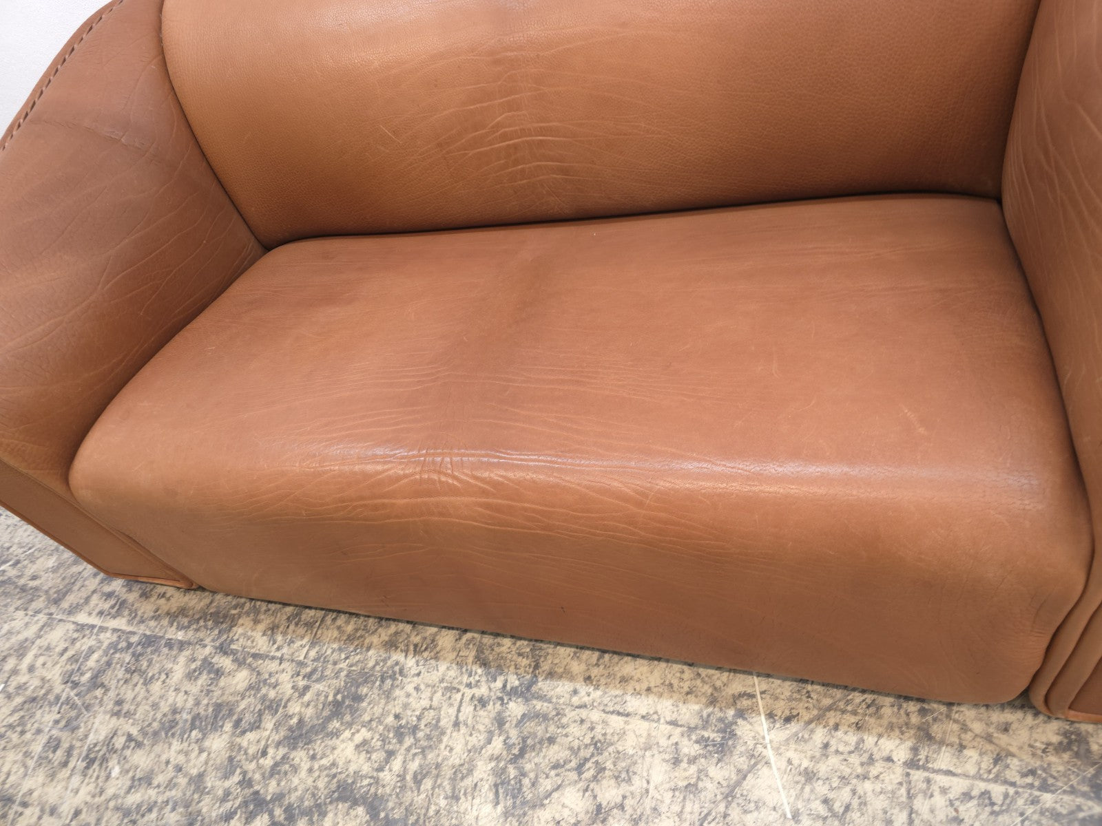 De Sede Leder Sofa – Ernst Lüthy, 70er Vintage-De Sede-JSFurniture
