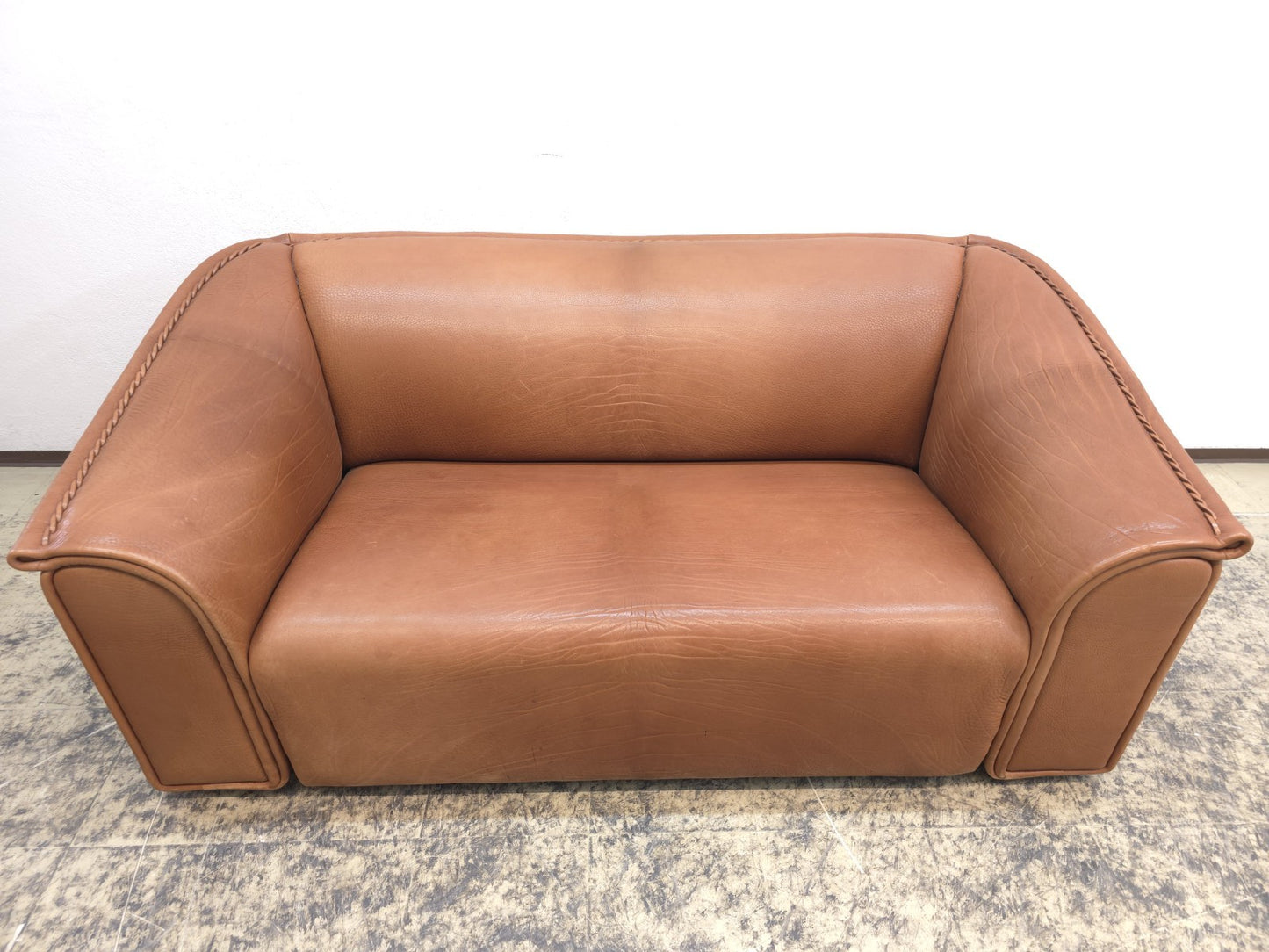 De Sede Leder Sofa – Ernst Lüthy, 70er Vintage-De Sede-JSFurniture