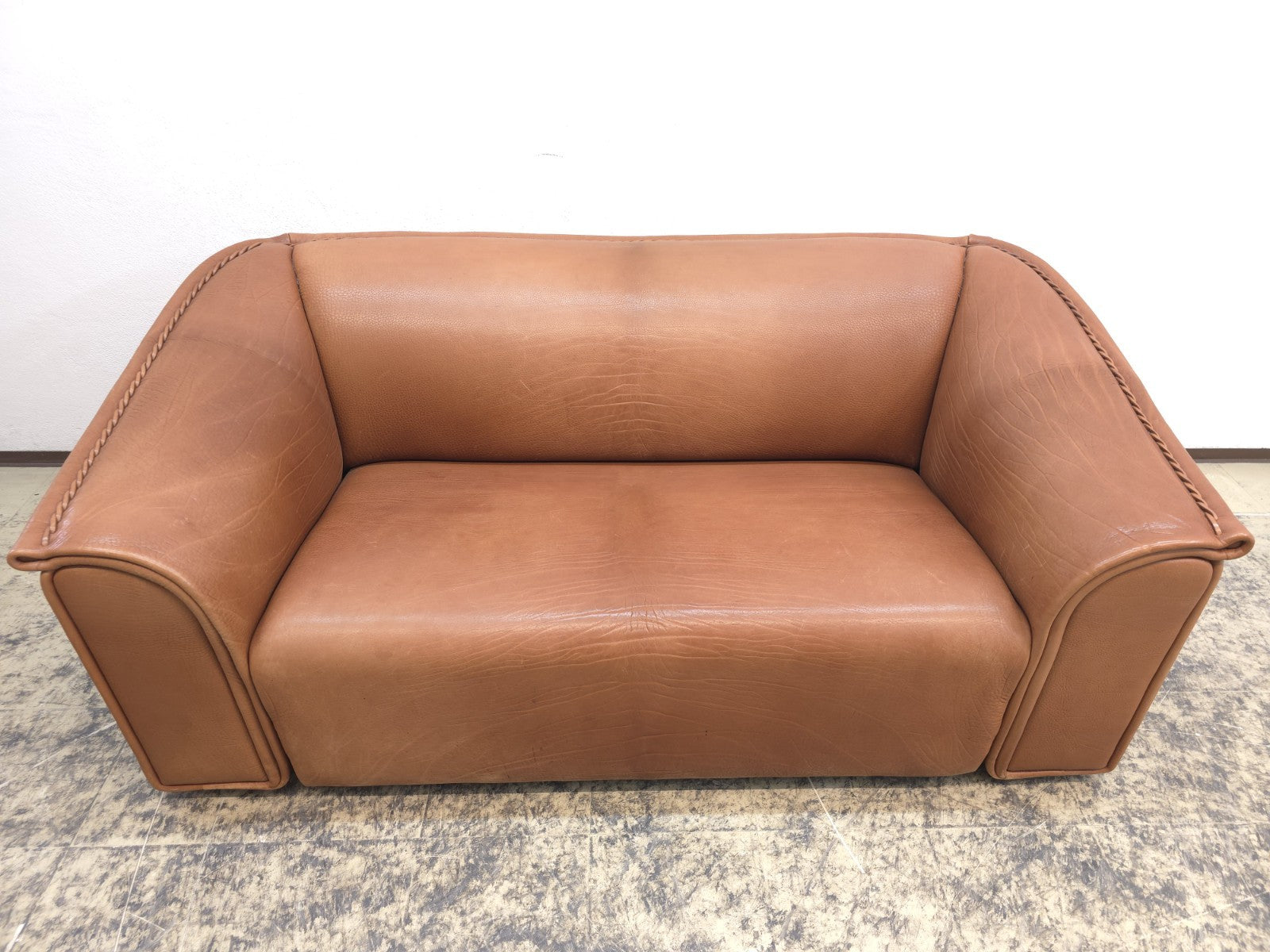 De Sede Leder Sofa – Ernst Lüthy, 70er Vintage-De Sede-JSFurniture
