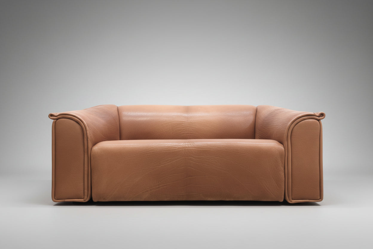 De Sede Leder Sofa – Ernst Lüthy, 70er Vintage-De Sede-JSFurniture