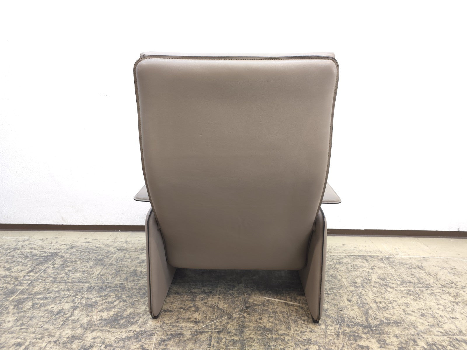 De Sede Sessel Designersessel 1970er Ledersessel Chair Relaxsessel grau-De Sede-JSFurniture