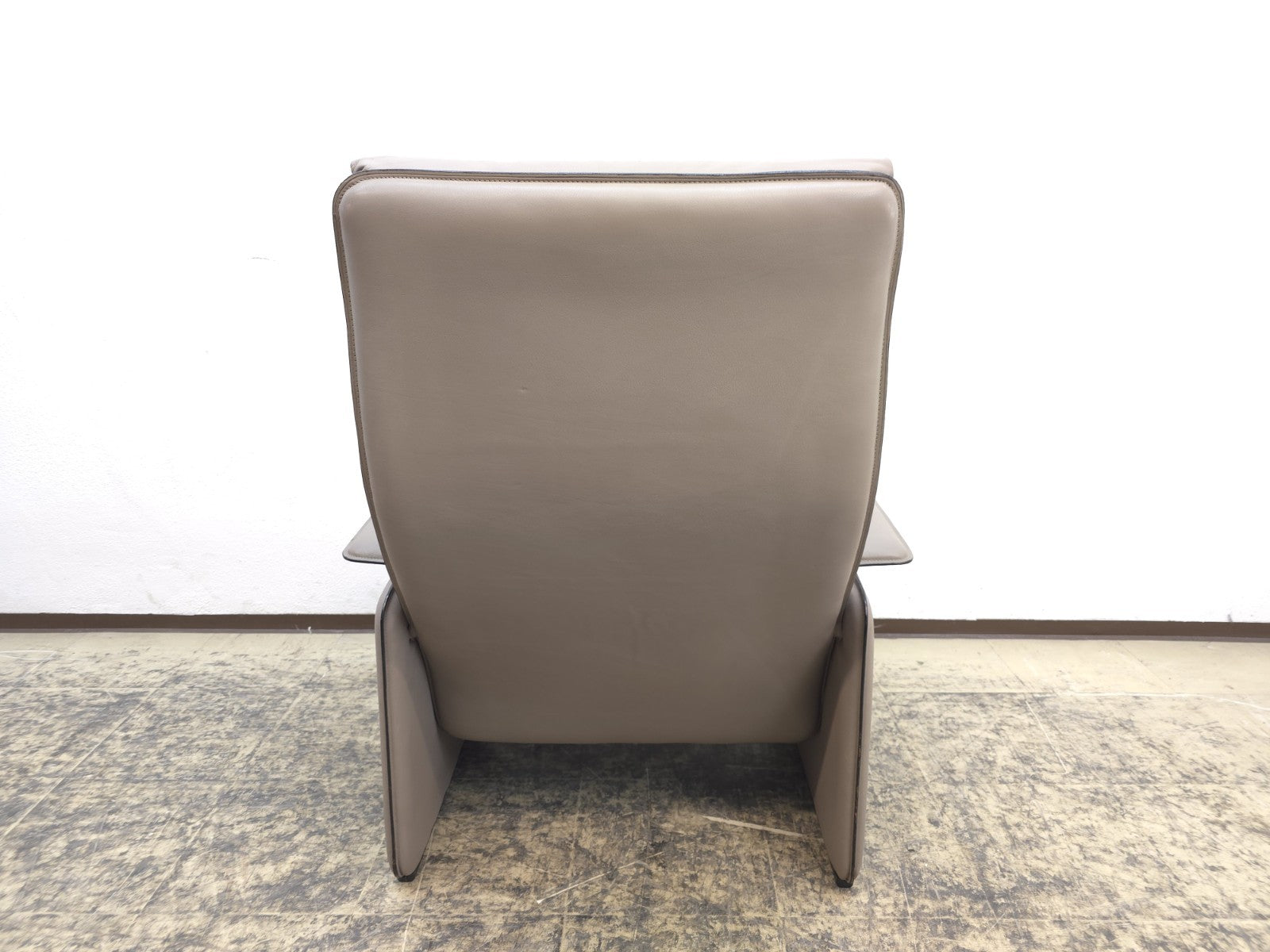 De Sede Sessel Designersessel 1970er Ledersessel Chair Relaxsessel grau-De Sede-JSFurniture