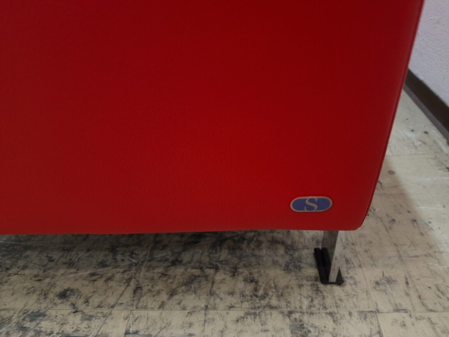 De Sede ds 118 rot Zweisitzer Designersofa Couch desede Fsm Wk Wohnen Sofa#0381-De Sede-JSFurniture