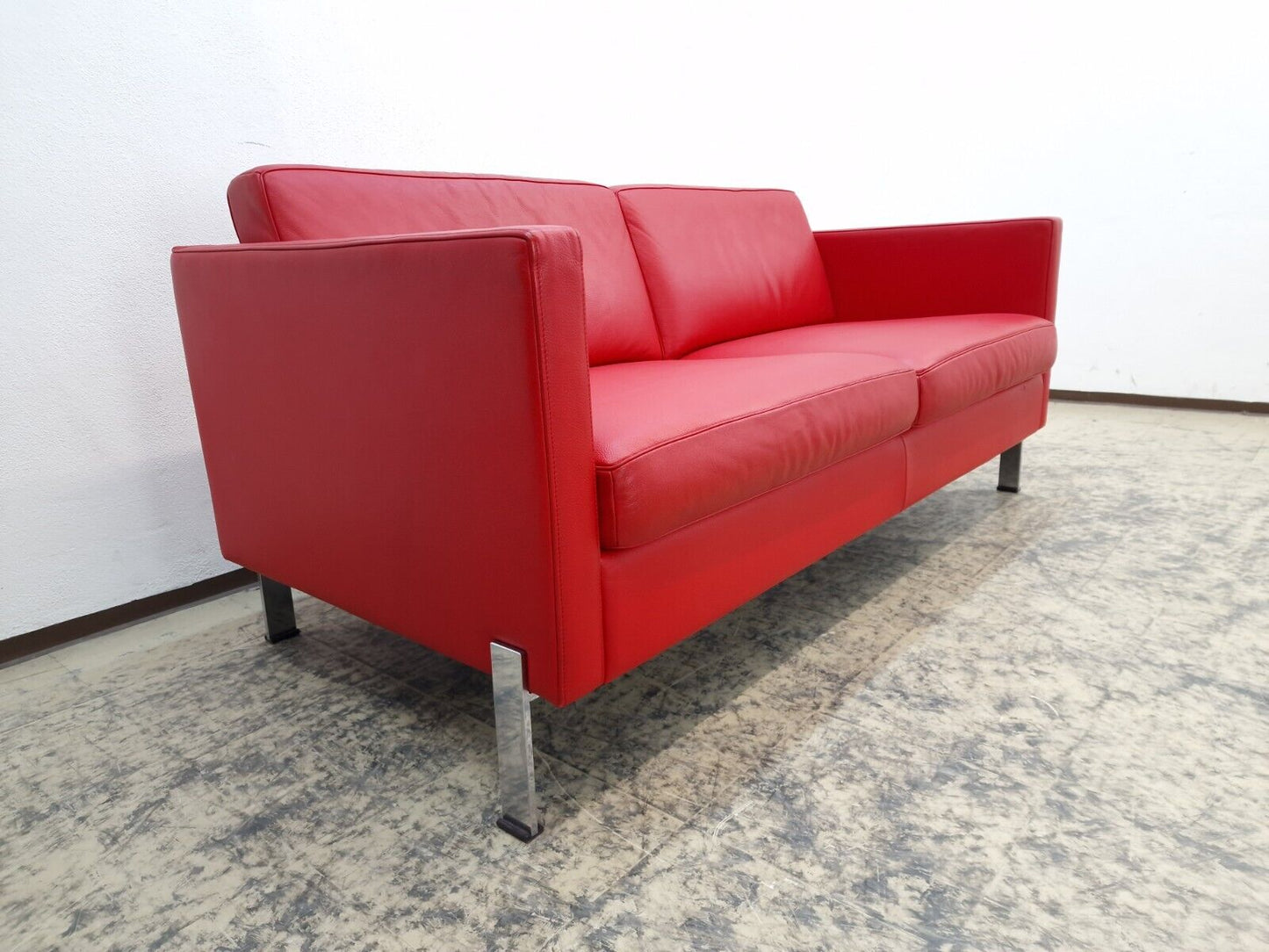 De Sede ds 118 rot Zweisitzer Designersofa Couch desede Fsm Wk Wohnen Sofa#0381-De Sede-JSFurniture