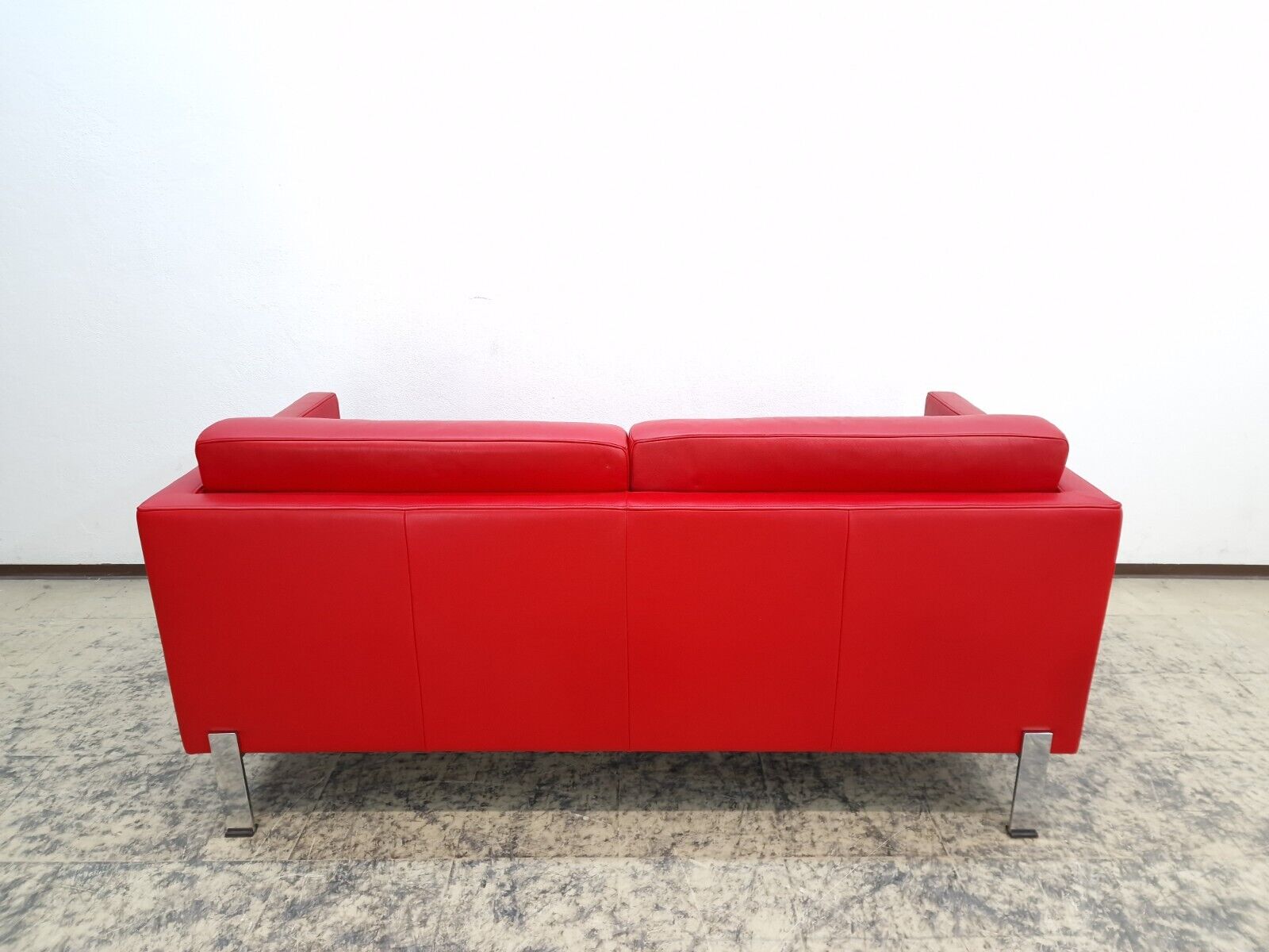 De Sede ds 118 rot Zweisitzer Designersofa Couch desede Fsm Wk Wohnen Sofa#0381-De Sede-JSFurniture