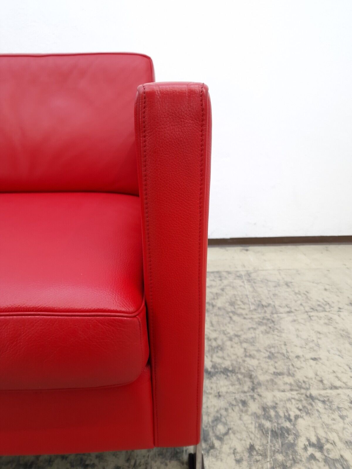 De Sede ds 118 rot Zweisitzer Designersofa Couch desede Fsm Wk Wohnen Sofa#0381-De Sede-JSFurniture