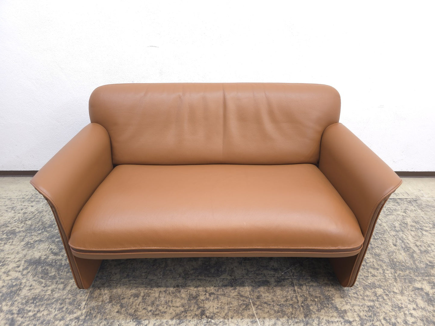 De Sede ds 125 Gerd Lange Designersofa Ledersofa Couch Sofa Zweisitzer-De Sede-JSFurniture