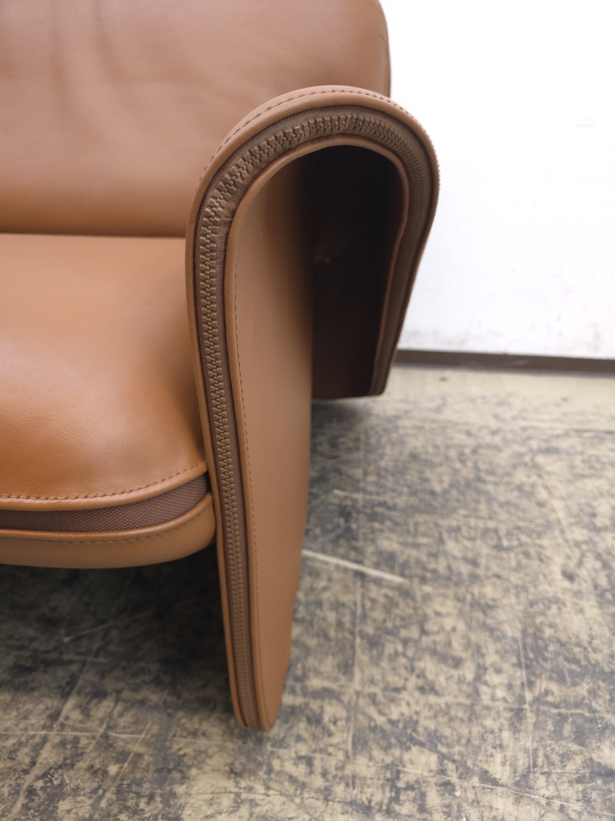 De Sede ds 125 Gerd Lange Designersofa Ledersofa Couch Sofa Zweisitzer-De Sede-JSFurniture