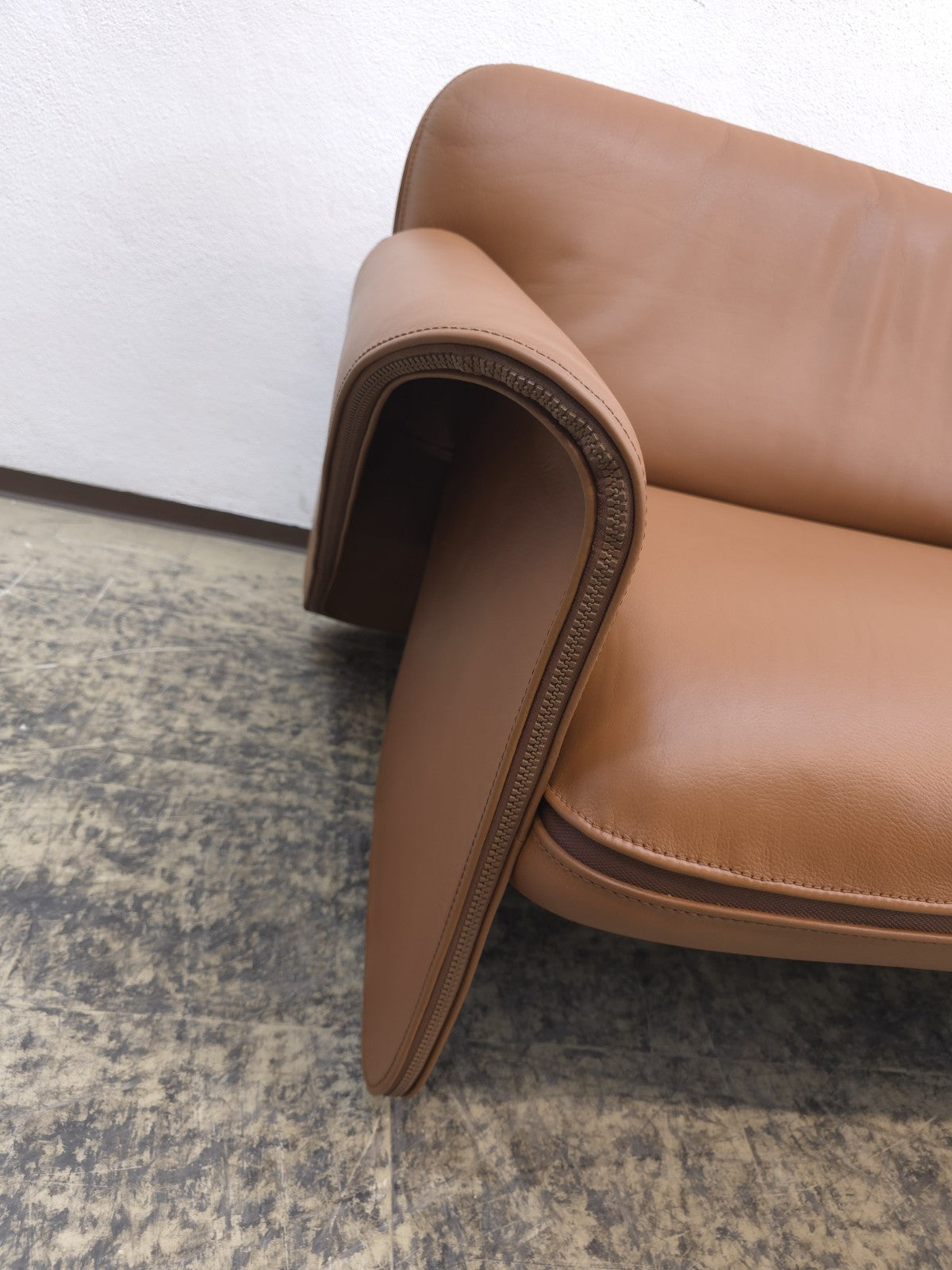 De Sede ds 125 Gerd Lange Designersofa Ledersofa Couch Sofa Zweisitzer-De Sede-JSFurniture