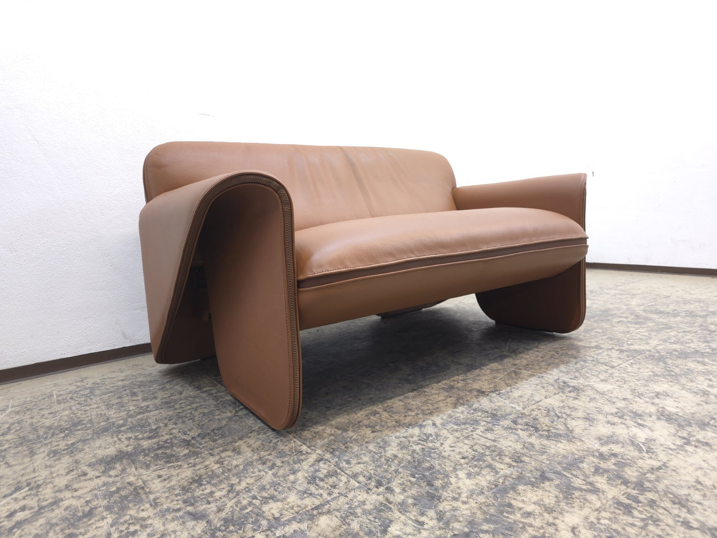 De Sede ds 125 Gerd Lange Designersofa Ledersofa Couch Sofa Zweisitzer-De Sede-JSFurniture