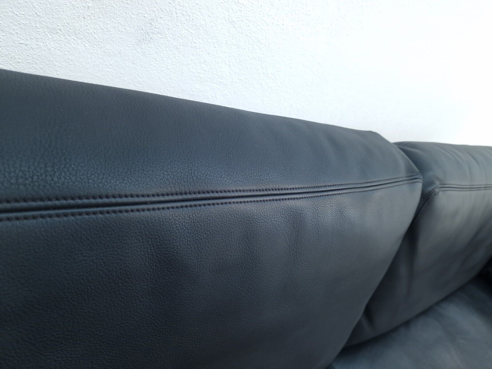 De Sede ds 17 Desede Couch Dreisitzer Designersofa Echtledersofa Sitzbank black-De Sede-JSFurniture
