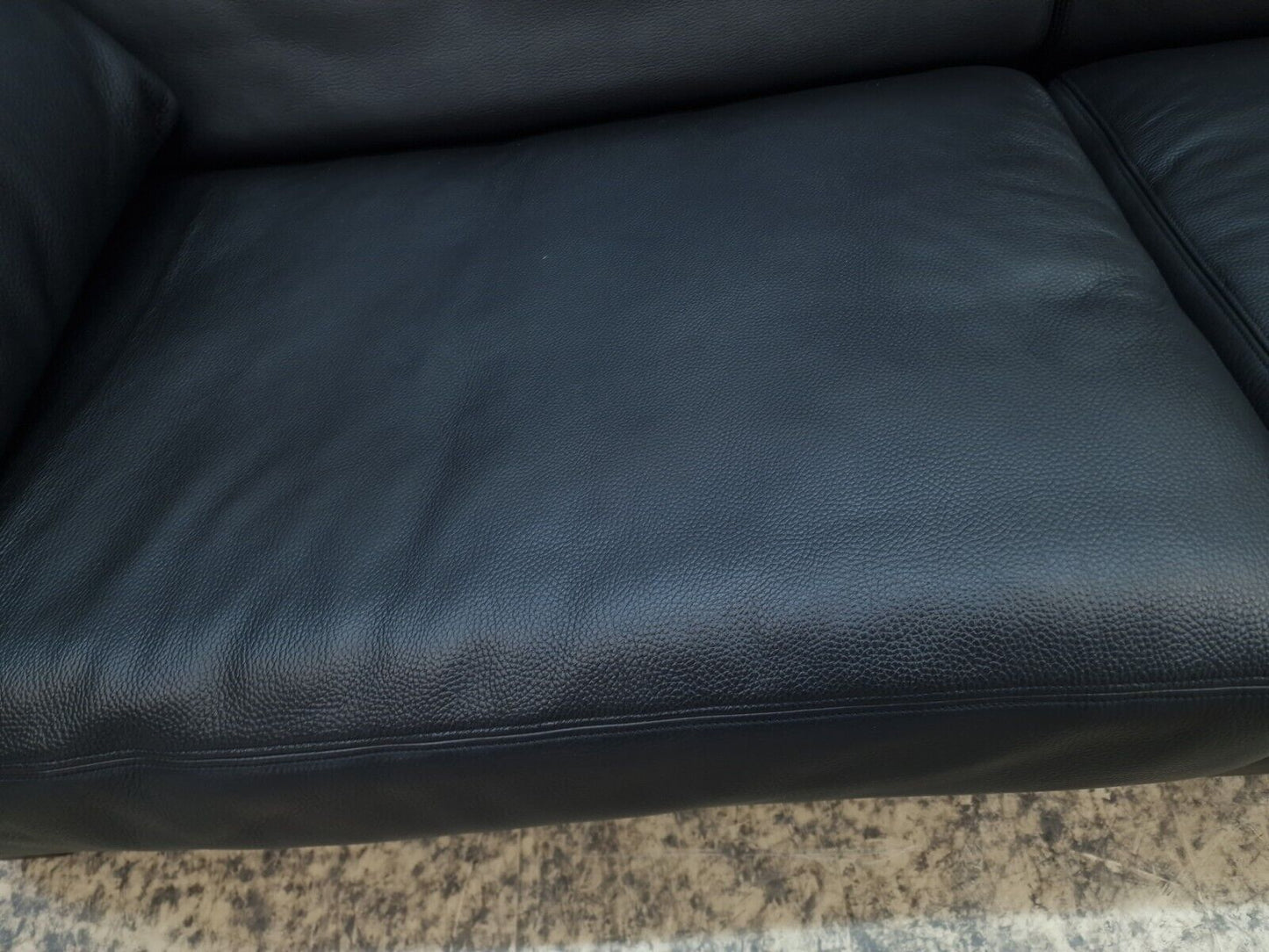 De Sede ds 17 Desede Couch Dreisitzer Designersofa Echtledersofa Sitzbank black-De Sede-JSFurniture