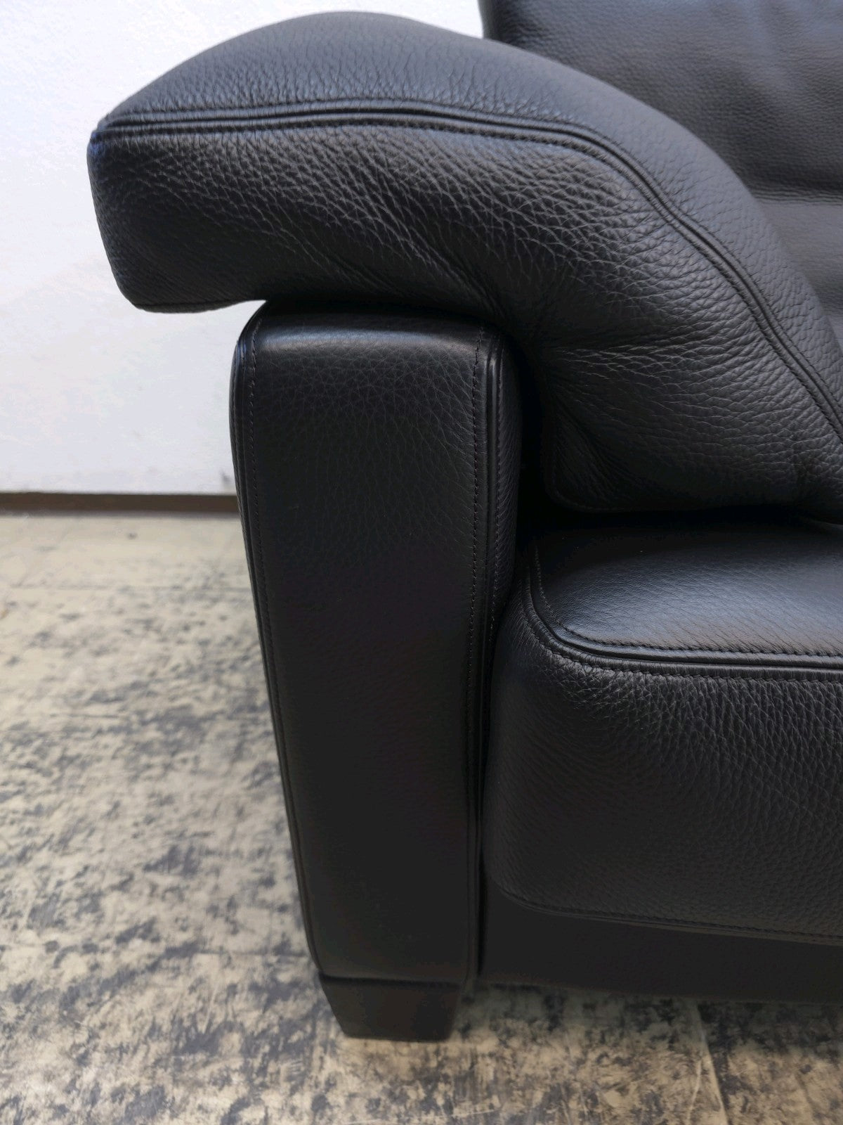 De Sede ds 17 Designersofa Ledersofa schwarz wk wohnen desede Zweisitzer-De Sede-JSFurniture