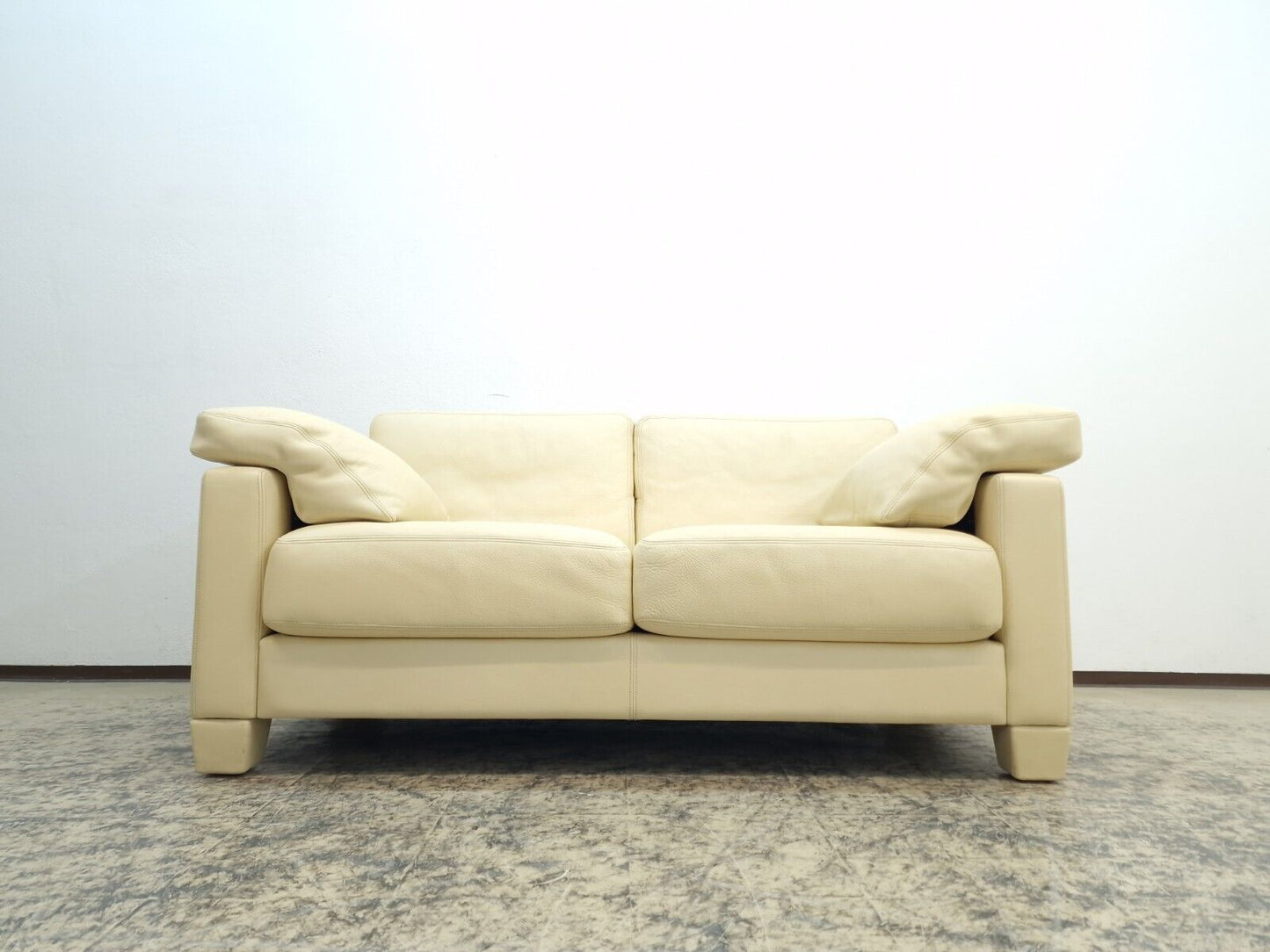 De Sede ds 17 Zweisitzer Designersofa Echtledersofa desede wk wohnen beige#0473-De Sede-JSFurniture