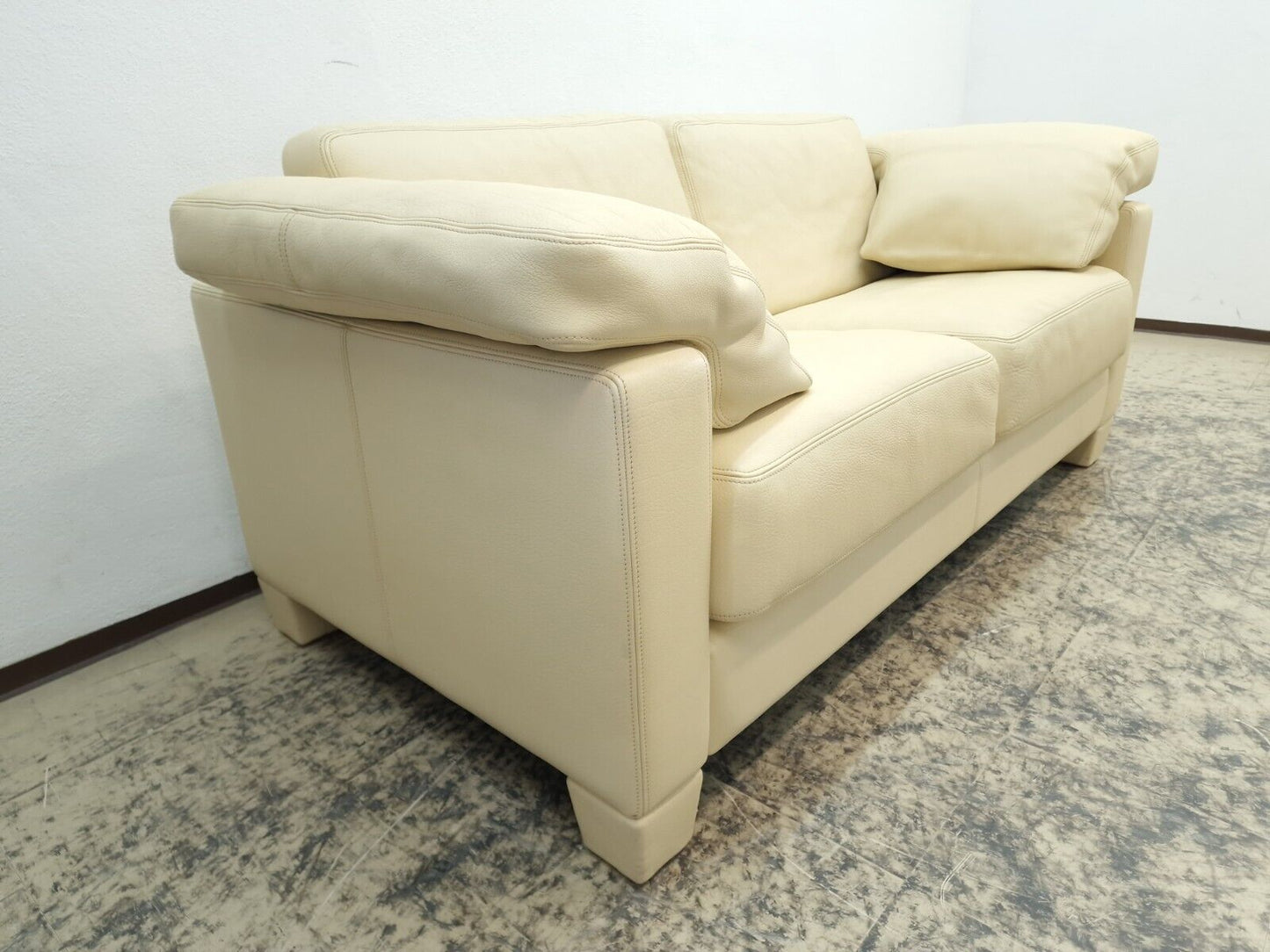 De Sede ds 17 Zweisitzer Designersofa Echtledersofa desede wk wohnen beige#0473-De Sede-JSFurniture