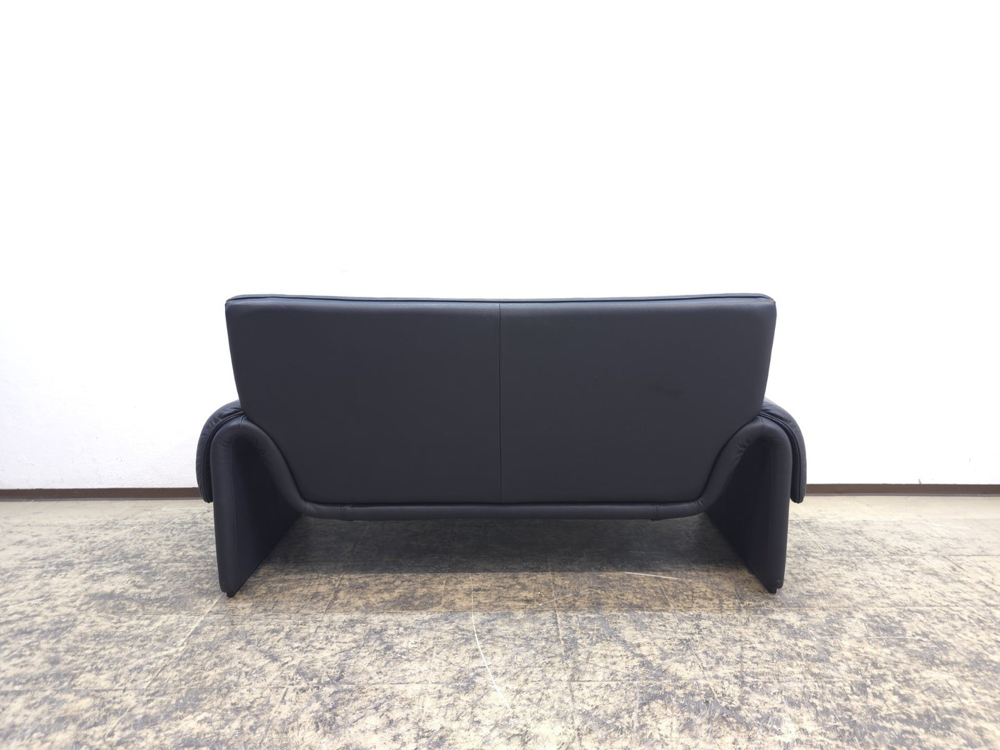 De Sede ds 2011 Designersofa Couch Zweisitzer blau-De Sede-JSFurniture