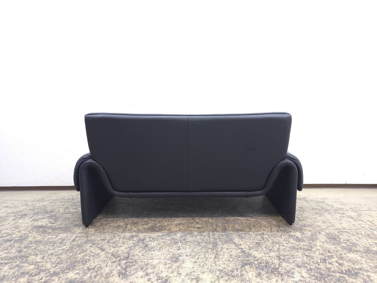 De Sede ds 2011 Designersofa Couch Zweisitzer blau-De Sede-JSFurniture