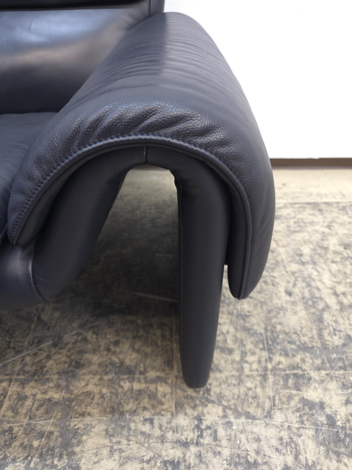 De Sede ds 2011 Designersofa Couch Zweisitzer blau-De Sede-JSFurniture